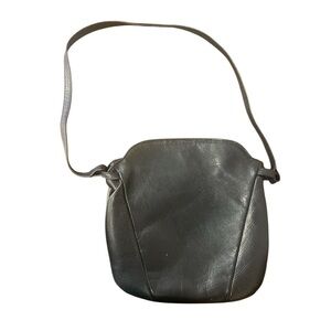 Levi’s Leather | Black leather shoulder bag. Vintage.